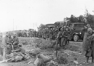 Fotografía histórica relacionada con el frente del centro durante la Guerra Civil española.