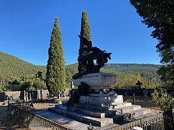 Mausoleo de Julián Gayarre en Roncal, Navarra