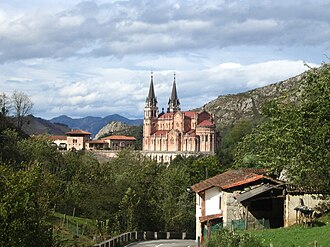 Vista general de Covadonga