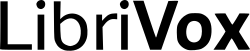 Logotipo e interfaz general representativa de LibriVox