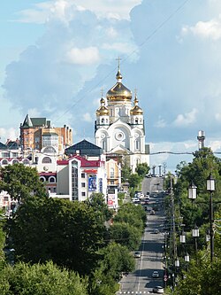 Catedral de la Transfiguración en Jabárovsk