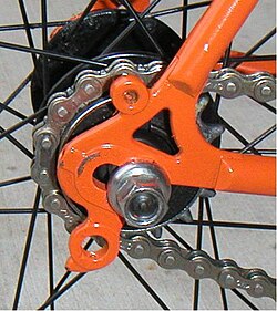 Puntera horizontal de bicicleta