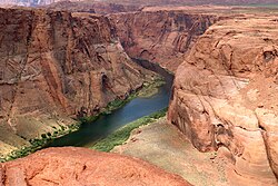 Caudal del Río Colorado