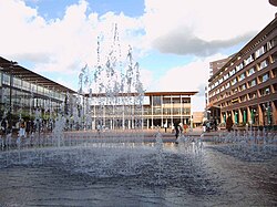 Vista panorámica del centro de Amstelveen
