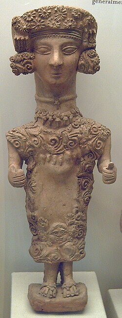 Dama de Ibiza, representación de Tanit