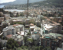 Vista panorámica de la ciudad de Rapallo