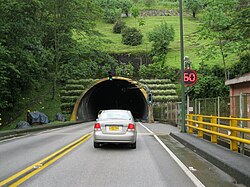 Ruta Nacional 40 entre Villavicencio y Bogotá.