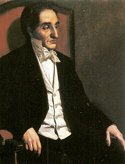 Retrato de Francisco Antonio Zea, fechado en 1864.