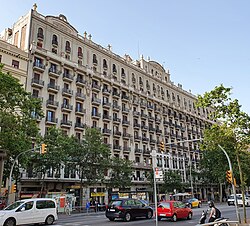 Fachadas de las denominadas Cases del Drapaire