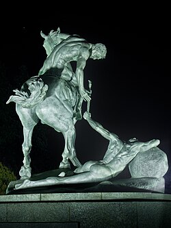Monumento Los Portadores de la Antorcha en Madrid