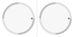Esquema del efecto Coriolis