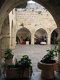 Antiguo Monasterio Franciscano en el Monte Sion de Jerusalén.