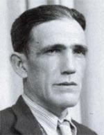 Cipriano Mera retratado en el año 1940