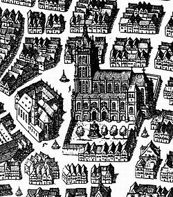 La iglesia en 1643
