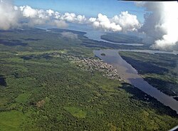 Paisaje del municipio de Guapi