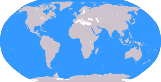 Mapa detallado con la división administrativa y geográfica de los cuerpos de agua