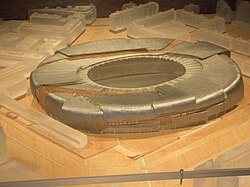 Maqueta digital del Nou Mestalla