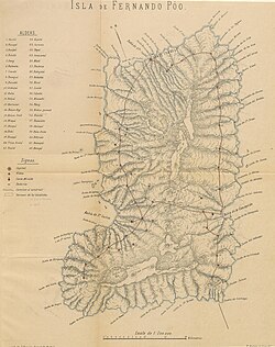 Isla de Fernando Poo en 1897