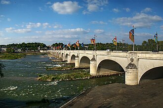 Vista de la ciudad de Tours