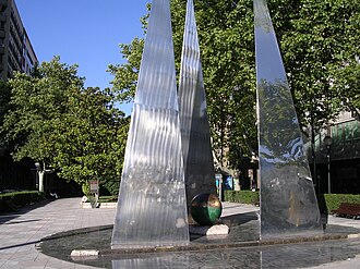 Monumento a la Constitución en Zaragoza