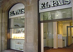Oficinas de El País en Barcelona