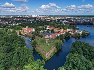 Vista general de la histórica Ciudadela de Spandau