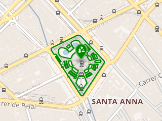 Mapa de ubicación de la plaza
