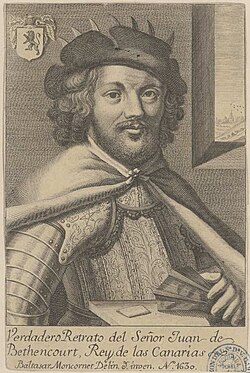 Retrato histórico de Jean IV de Béthencourt