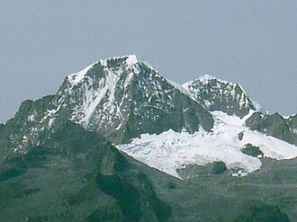 El Pico Cristóbal Colón visto en 2008