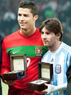 Cristiano Ronaldo durante su etapa como goleador europeo.