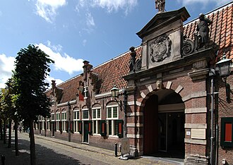 Fachada del Museo Frans Hals en Haarlem