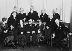 Científicos en Berlín en 1920