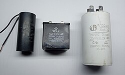 Capacitores de arranque para motores monofásicos