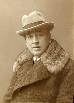 Retrato fotográfico e imagen histórica de Louis Couperus