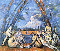 Les Grandes Baigneuses de Cézanne