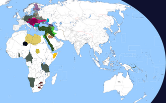Territorios de los Imperios Centrales