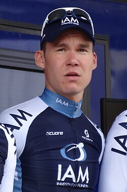 Retrato del ciclista Kristof Goddaert