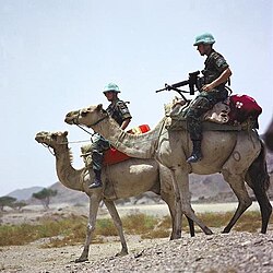 Cascos azules en Eritrea