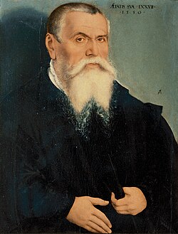 Retrato de Lucas Cranach el Viejo