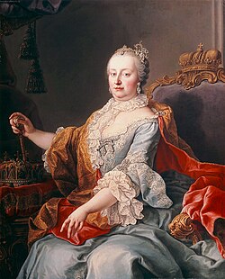 Retrato oficial de María Teresa I de Austria