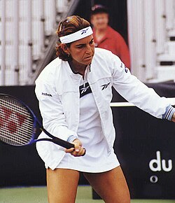 Arantxa Sánchez Vicario en el año 2003