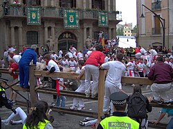 Encierro en los Sanfermines