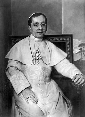 Retrato oficial de Benedicto XV