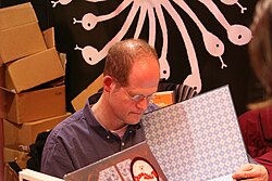 Chris Ware en el Festival de Angulema de 2009