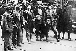 Trabajadores detenidos en Asturias
