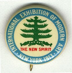 Botón conmemorativo del Armory Show de 1913