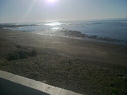Costa del Mar Argentino en la provincia de Santa Cruz.