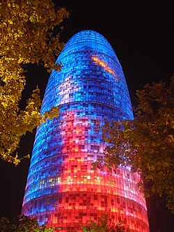 Torre Agbar en Barcelona
