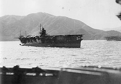 Fotografía del portaaviones Soryū