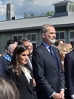 Felipe VI en Mauthausen